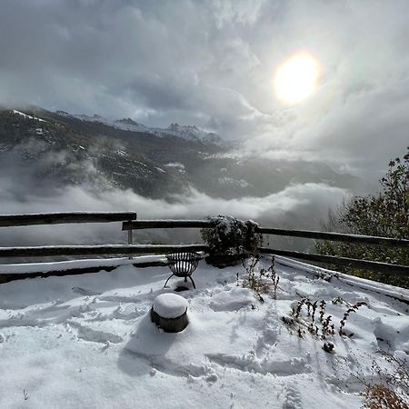 Chalet La Paz With Hotpot And Sauna Villa Torbel Exterior photo
