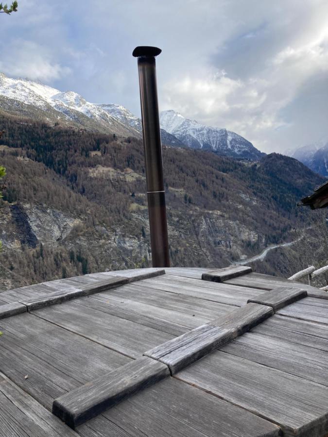 Chalet La Paz With Hotpot And Sauna Villa Torbel Exterior photo
